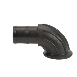 2'' FP FLANGE X HOSE BARB SWEEP