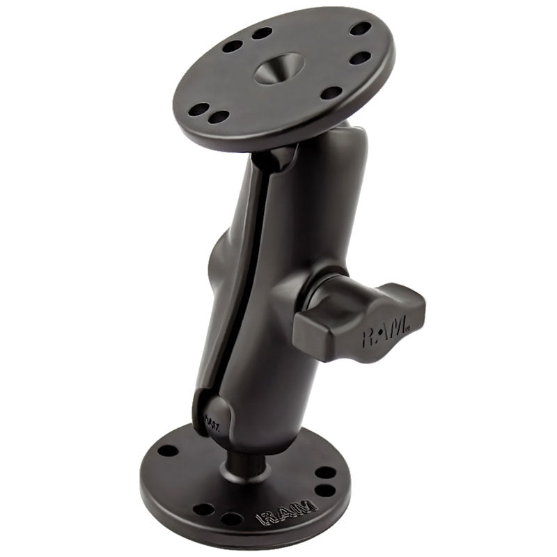 RAM 1" Ball Mount Set (2x Base & Ball + Ram Short Arm
