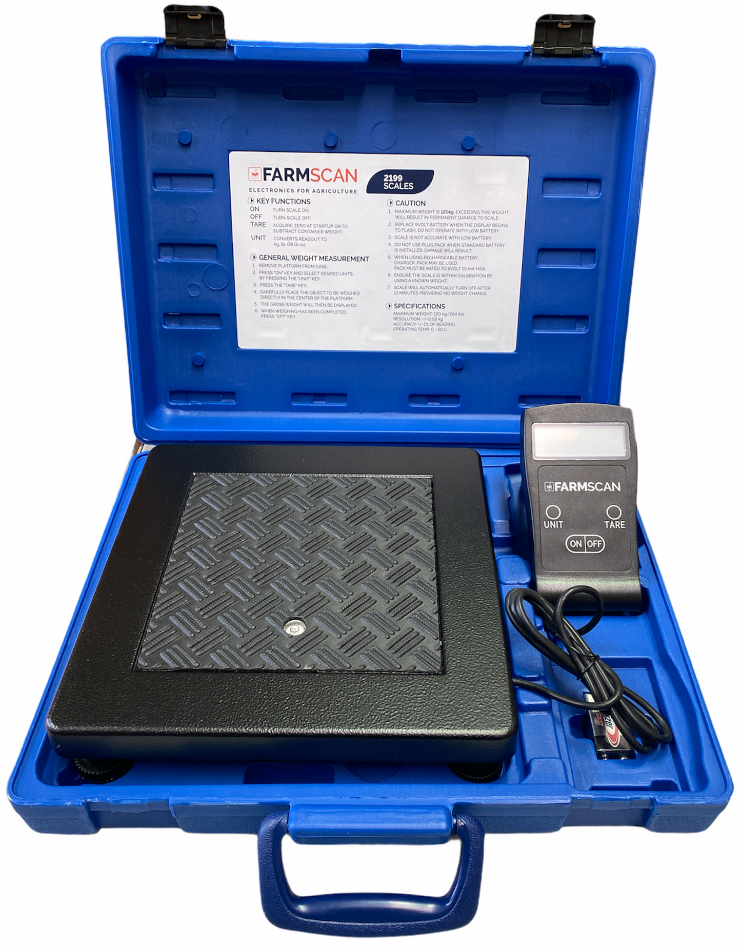 Digital Weigh Scales - 120kg
430mmx320mmx100mm 5kg