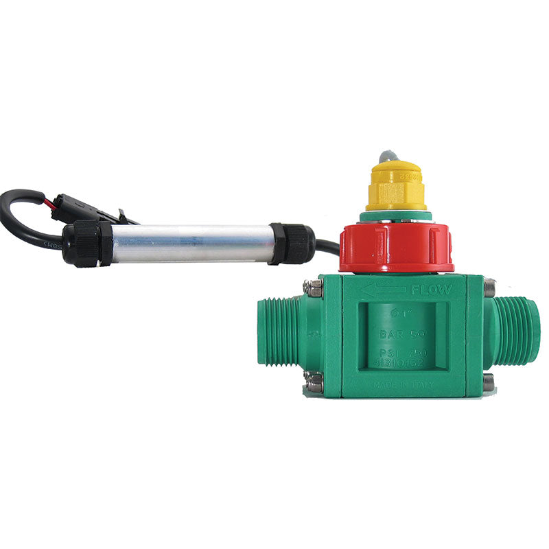 Polmac 1” 10-100L/Min Rapid Check Flow Insert & Sensor with Pulse Divider