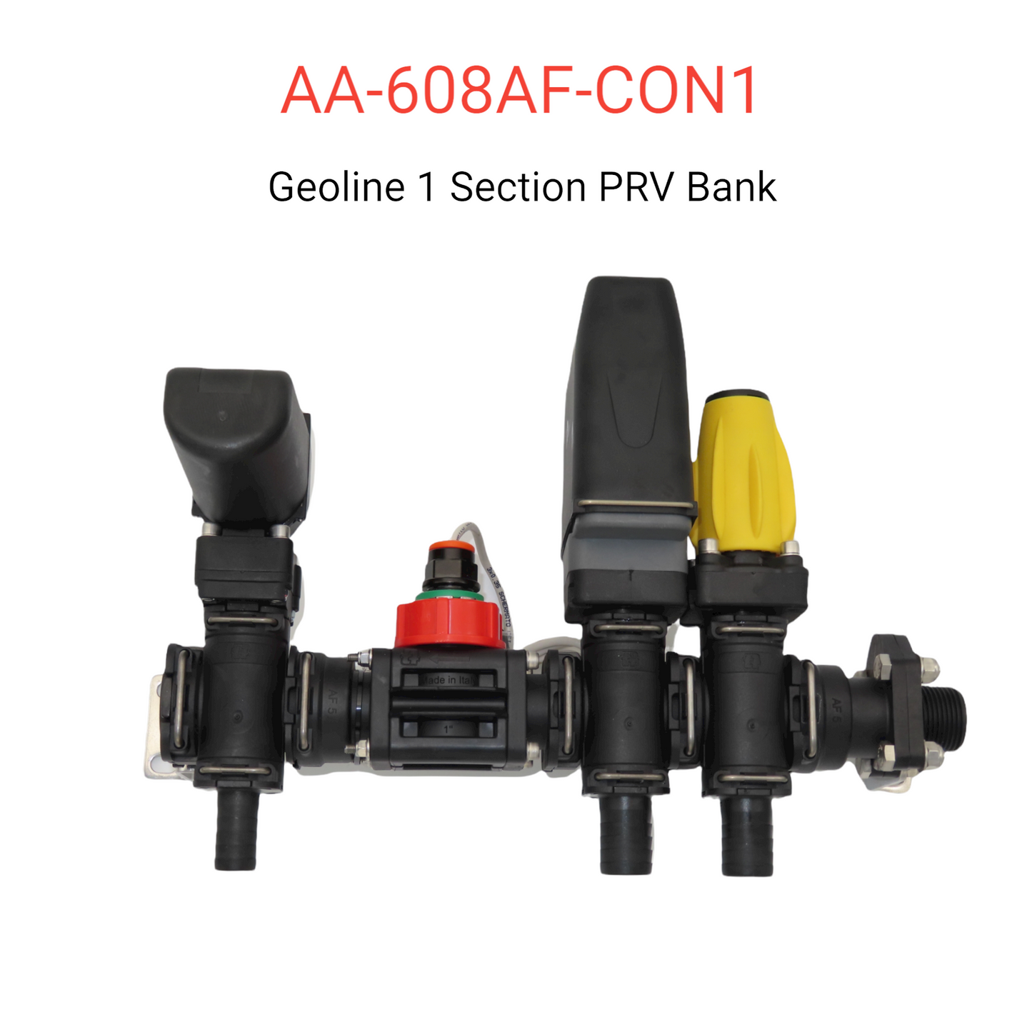Combo Spray Package Geoline 1 Section PRV Bank with Jackal Control Spray