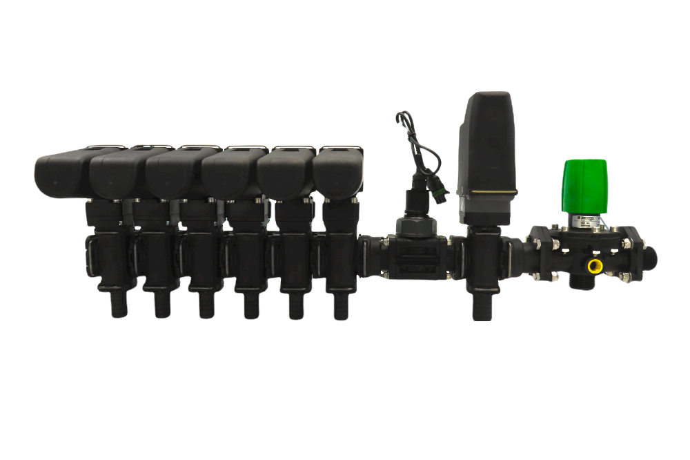 GEOLINE 6 Section AF Bank with Manual Diaphragm Pressure Relief Valve