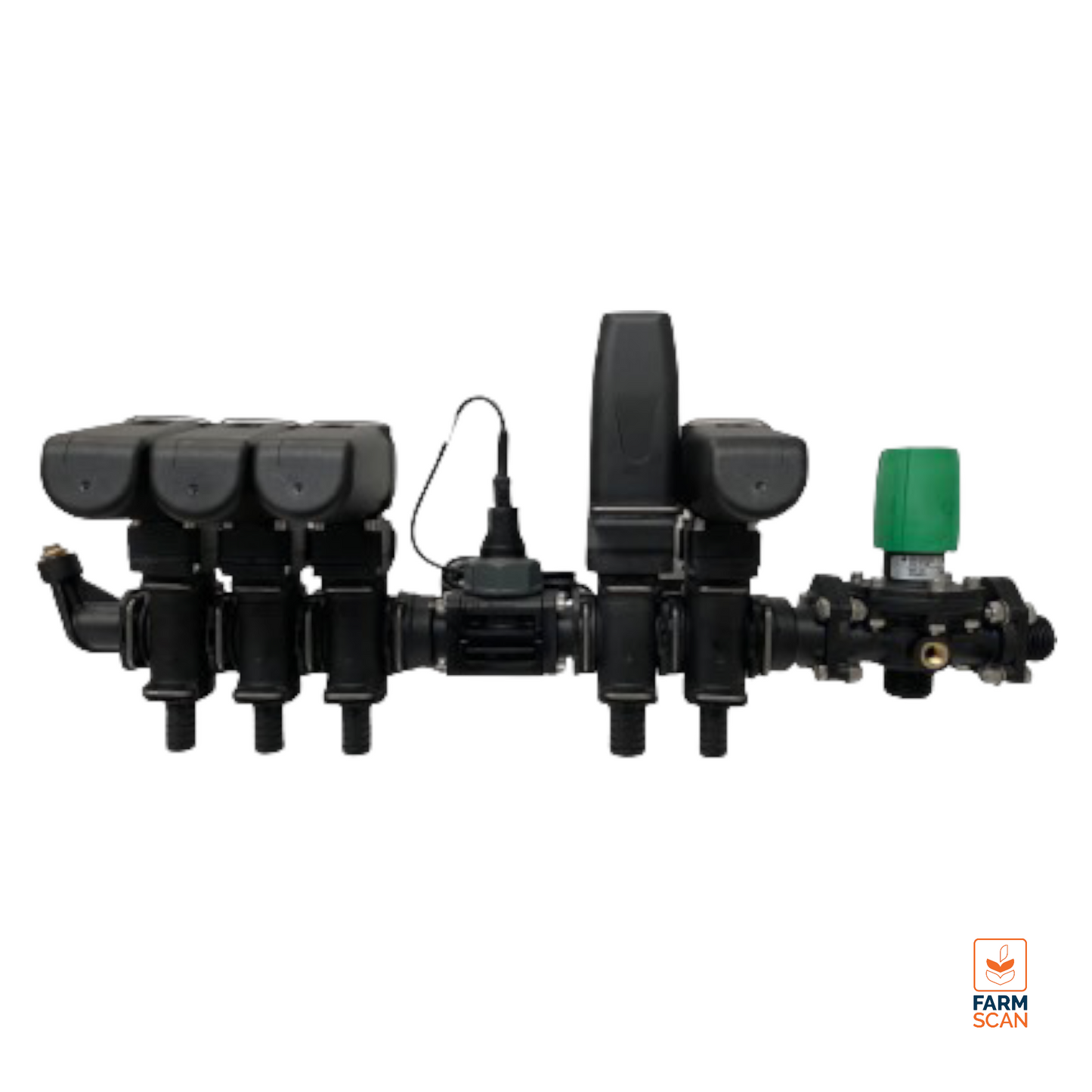 GEOLINE 3 Section Control AF Valve Bank including Dump and Manual Diaphragm Pressure Relief Valve