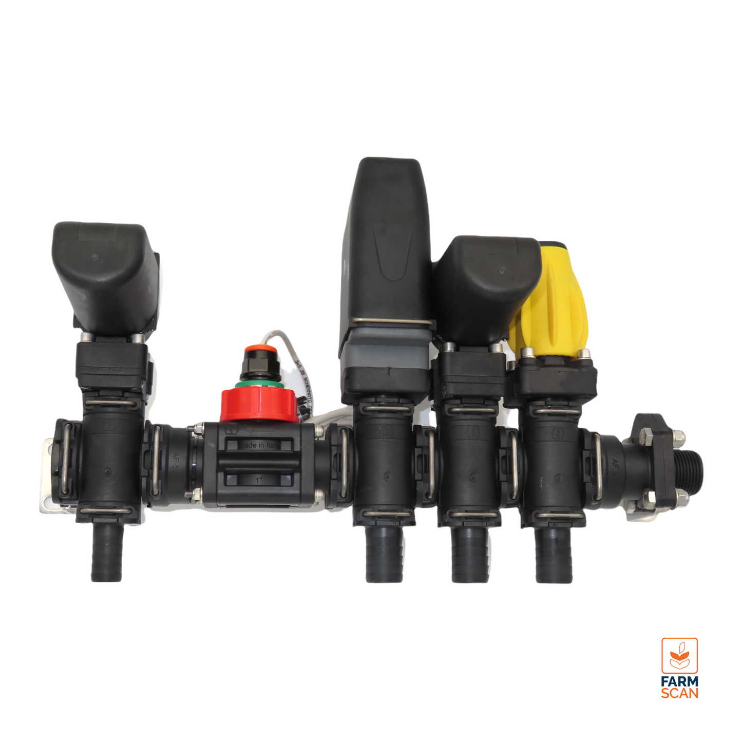 GEOLINE 1 Section Valve Bank including Dump Valve, 3-20l/min Flow Meter with Volumetric Pressure Relief Valve