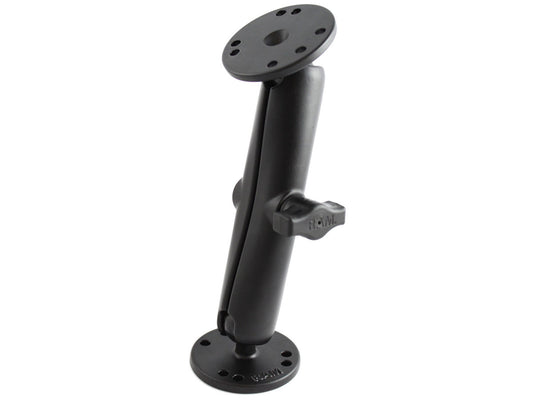 Ram Ball Mount Long Double Socket Arm 2/2.5 Round Bases