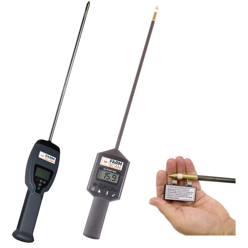 Hay Moisture Meters