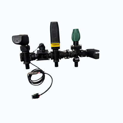 GEOLINE 1 Section Electric Dump Valve Manual Adjustable Pressure Relief Valve