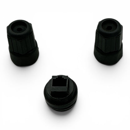 Waterproof RJ45 Connector Short Profile, Cat6/Cat5E/Cat5 Waterproof RJ45 Coupler Shielded IP67, Outdoor Network LAN Cable