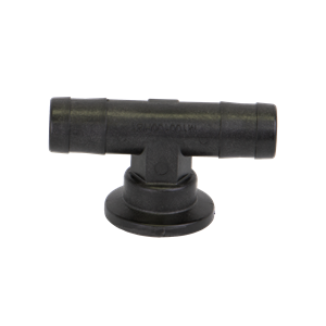 1'' FLANGE X 1'' HOSE BARB TEE