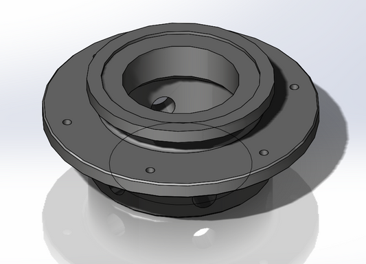 TANK TOP INLET FITTING, 3'' BANJO FLANGE & 3'' NPT FEMALE THREAD