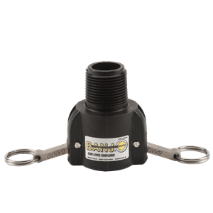 1'' FEMALE COUPLER X 1'' MALE