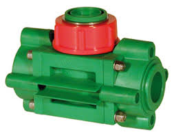 POLMAC 1" 10-100L/ BODY & RAPID CHECK INSERT & M/F ARAG FLANGE
