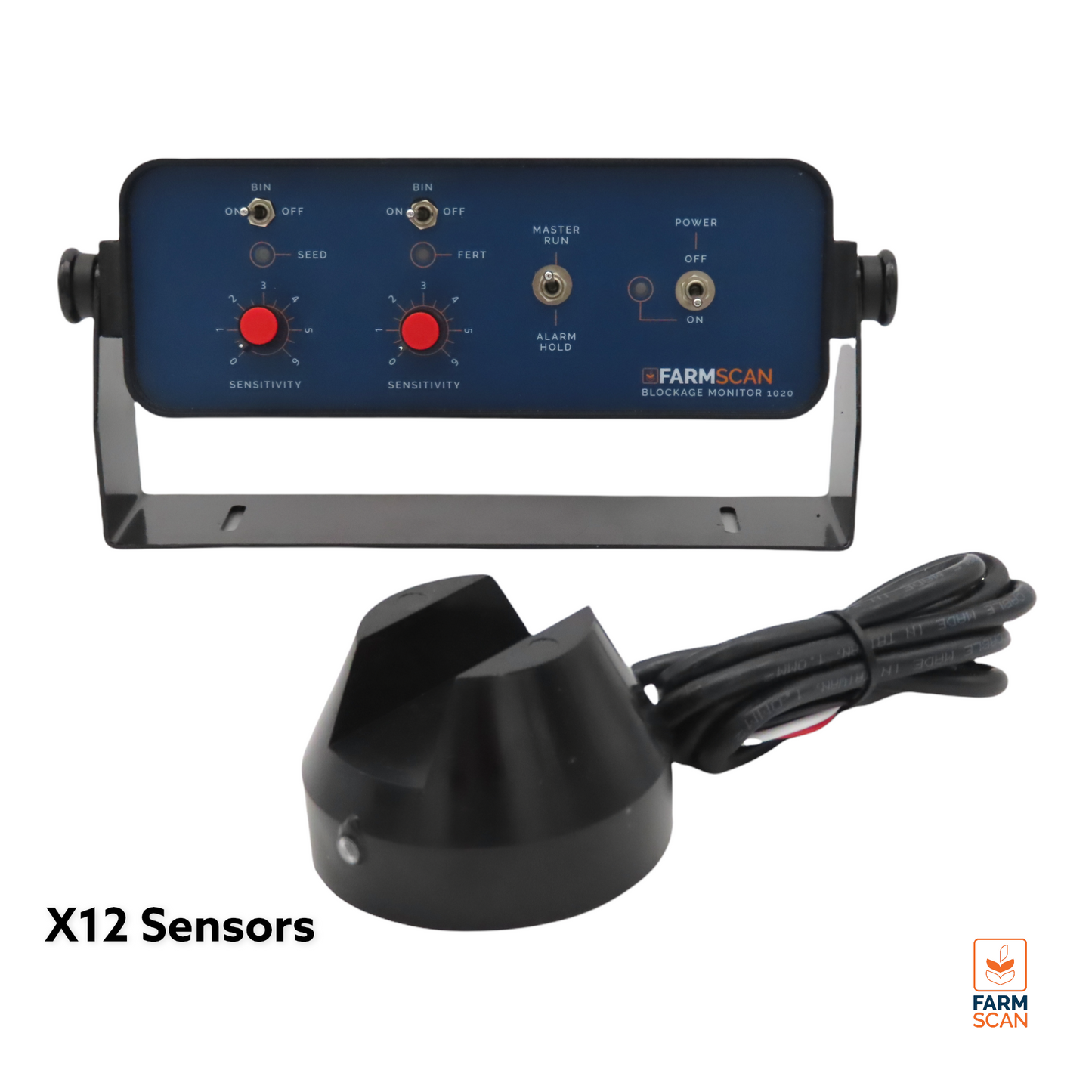 Airseeder Head Blockage Monitor Kit 1020T (Twin Shoot)