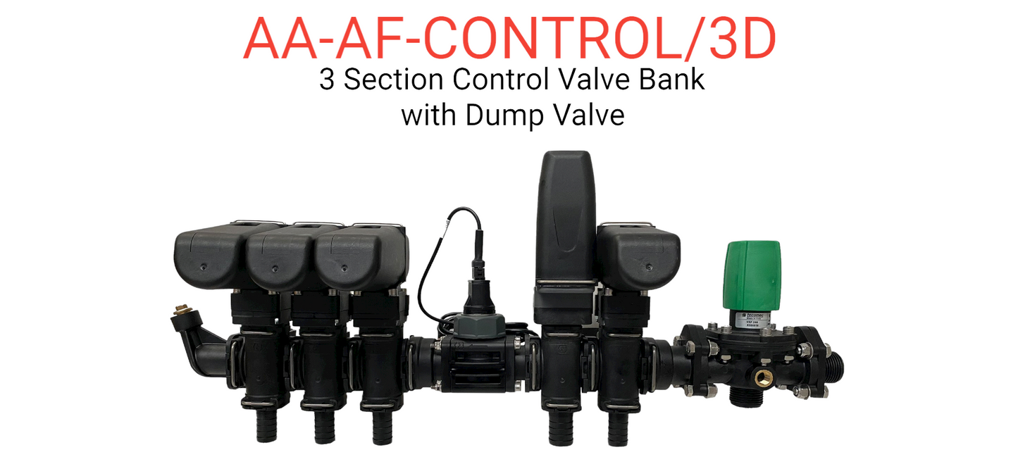 Combo 240 Spray Package - GeoSystem 240 & 3 Section Control Valve Bank with Dump