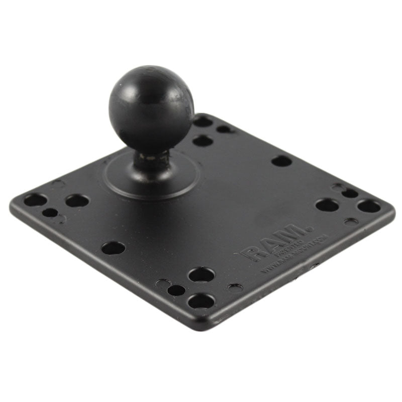 RAM Square Attachment Plate with 1.5" Ball