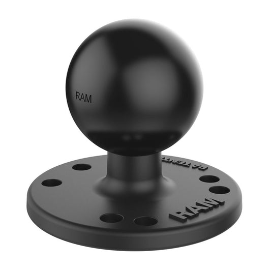 RAM 2.5" Round Base with 1.5" Ball