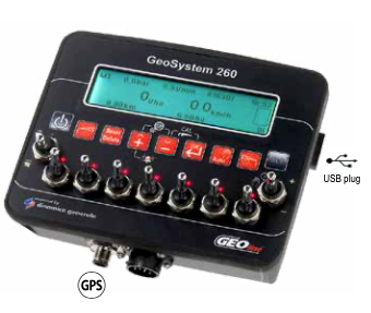 GeoSystem 260 - 7 Section Controller with Ram Mount