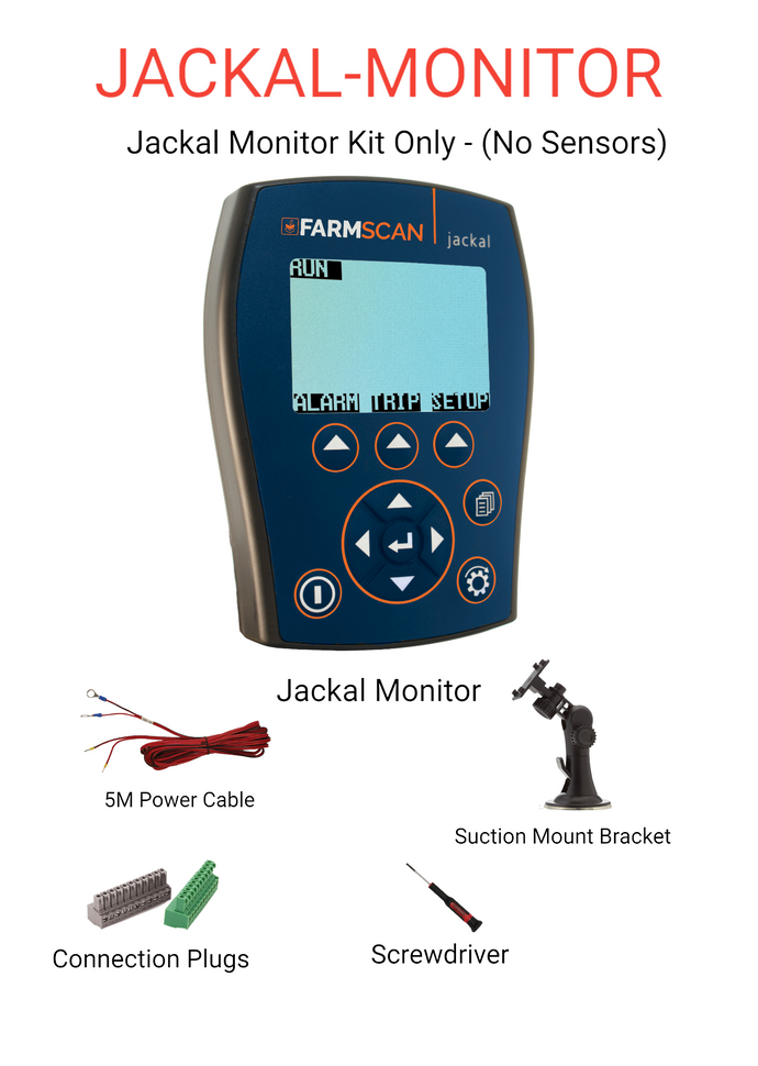 Jackal Monitor Kit Only (No Sensors)